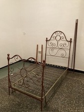 letto Antico in ferro battuto una piazza e mezza