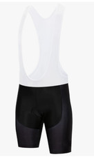 salopette ciclismo bianco nero