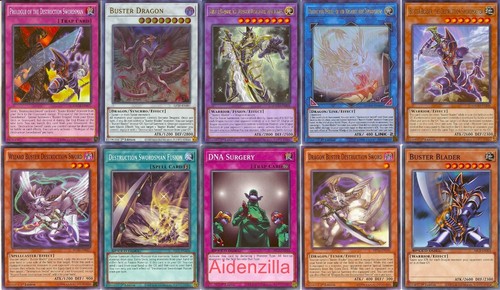 Yugioh buster blader - buster, deck