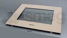 VETRO ESTERNO PORTA FORNO SMEG SC465AV-8  COLOR AVENA CODICE RICAMBIO 692532886
