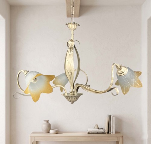 Lampadario ferro battuto - in,