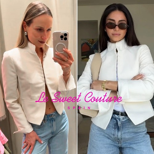 Zara woman ss26 ecru - ecru, zw