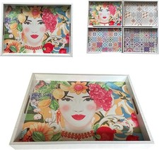 ART HOME SET 2 VASSOI IN LEGNO