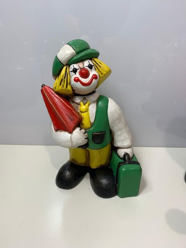 Clown ceramica thun - thun, vintage