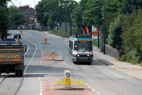 Photo 6x4 tram eccles new - tram,