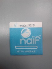 VETRI MINERALI OROLOGIO TONDI-PIATTI - SPESSORE 0,8 MM -  150 PEZZI