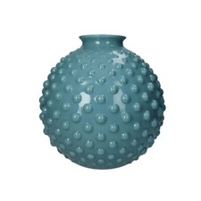 Vaso a Sfera e Bolle BRANDANI Eucalipto in Vetro 21 cm Fiori Decorativo