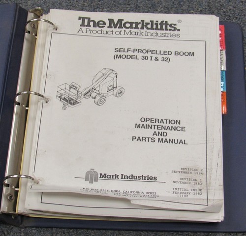 Marklift 30i manuale - 30i,