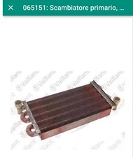 SCAMBIATORE PRIMARIO  065151 CALDAIA VAILLANT