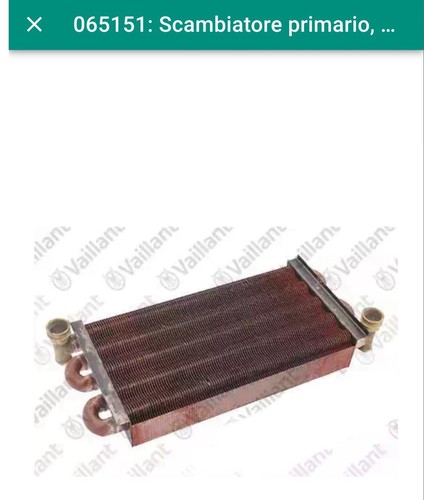 Scambiatore primario 065151 - scambiatore,