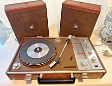 Radiofonografo portatile Sanyo vintage funzionante