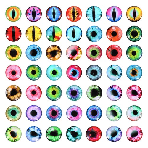 Occhi 16mm 100pz multicolore