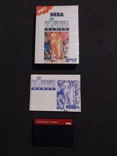 CALIFORNIA GAMES SEGA MASTER