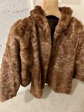 Pelliccia Mantella Sottogola Visone Color Biscotto