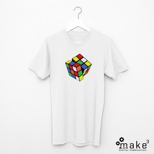 Shirt cubo rubik cube - t-shirt,