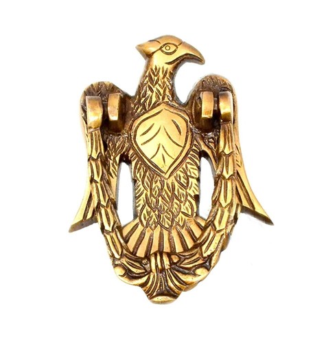 Battiporta ottone stile - in,