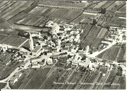 Majano veduta aerea - majano,