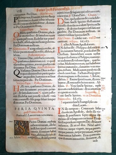 Messale cattolico giunta 1628 - messale,