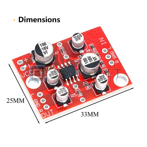 Modulo ad828 preamplificatore - modulo,