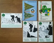 MEDESANO - 40° ANNIVERSARIO COSTITUZIONE DEL GRUPPO ALPINI - 5 CARTOLINE - 1989 