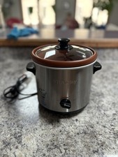 VitaClay VS7600-2C 2 qt. Yogurtiera argilla argentata cottura lenta nuova senza etichetta