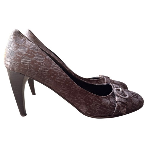 Sisley brown monogram fabric - brown,