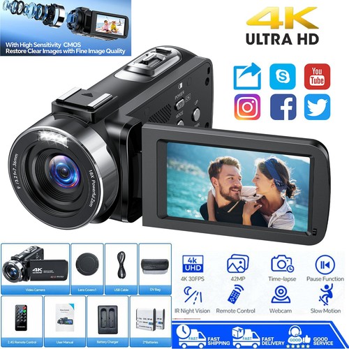 Videocamera - videocamera, 4k