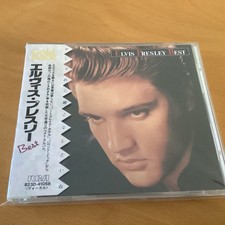 ELVIS PRESLEY BEST JAPAN CD OBI B23D-41058