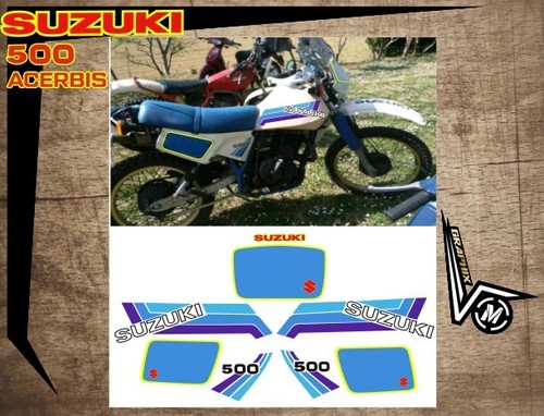 Suzuki 500 acerbis crystal - dr,