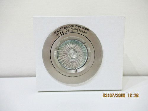 Faretto 12v incasso nichel - faretto, da