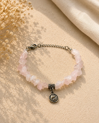Bracciale perline chip quarzo - perline,