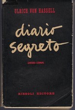 "diario segreto" di U. von Hassell