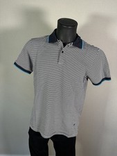 Polo Etro/blu-bianco a