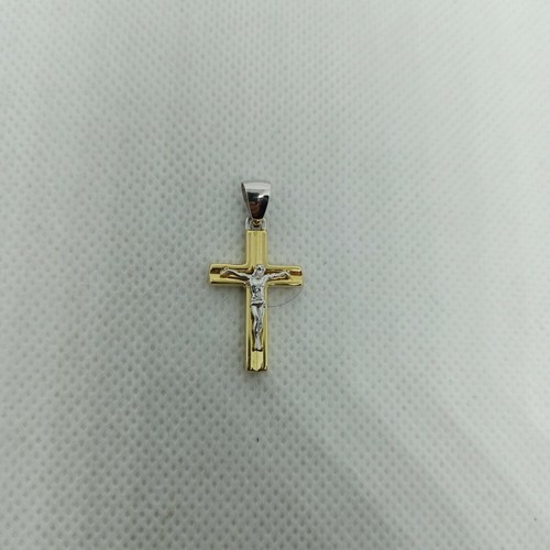 Croce uomo donna oro giallo - croce,