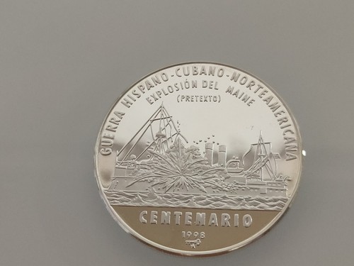 Moneda pesos 1998 plata - pesos, 999