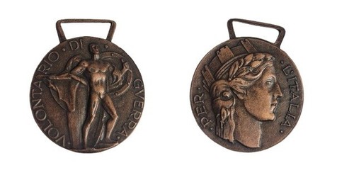 Medaglia storica volontario - medaglia,