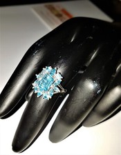 Anello Harry Ivens topazio blu