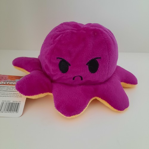 Peluche polpo reversibile - peluche,