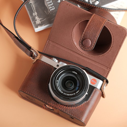 Custodia fotocamera vera - , pelle
