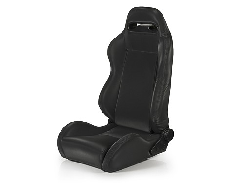 Racing seat anteriore nero - racing,