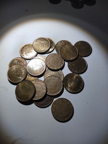 Lotto pezzi 200 lire - da,