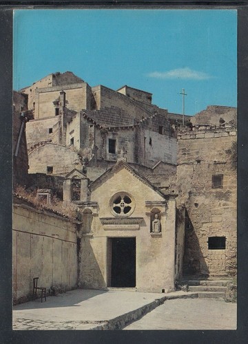 Cartolina matera chiesa - cartolina, s