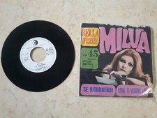 MILVA disco 45 giri STAMPA