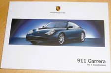 USO e MANUTENZIONE PORSCHE Carrera 911 996 anno 2003/2004.