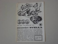 advertising Pubblicità 1965 PASSAVERDURA STELLA