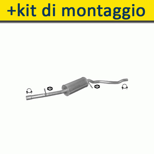 Silenziatore marmitta - silenziatore,