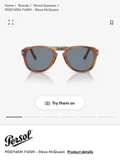Persol po0714sm men - persol,