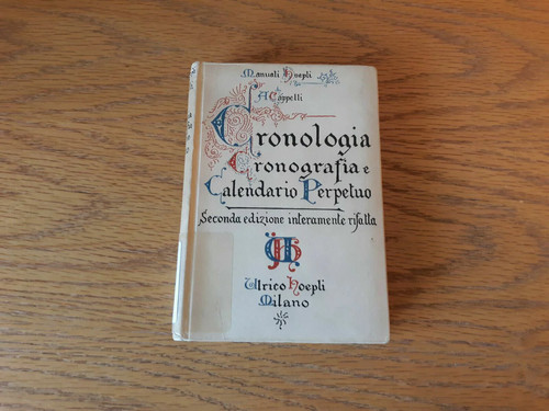 Cronologia cronografia - cronografia, e