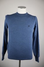 BROOKSFIELD MAGLIONE MAGLIA VINTAGE UOMO TG 50 MAN SWEATER CASUAL LOGO LANA