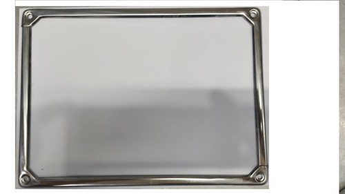Cornice targa cromata - cornice,